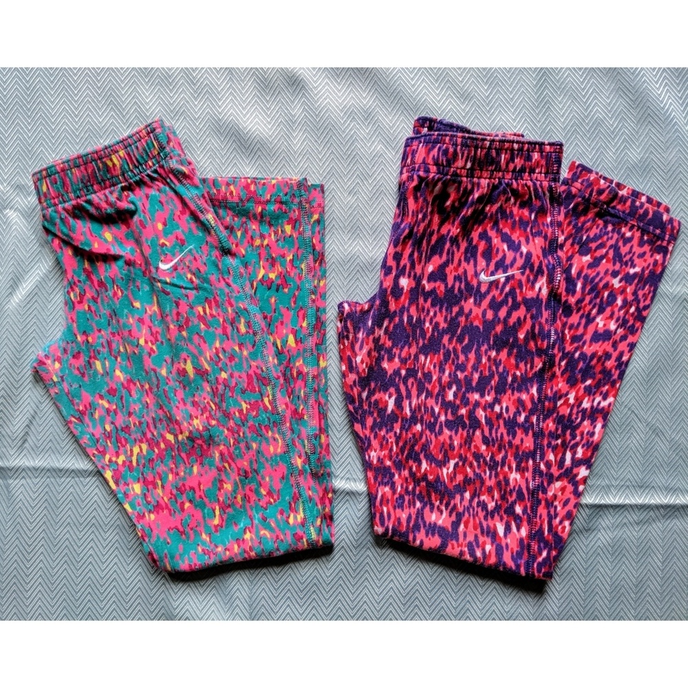 Nike - Youth Girls Leggings - 2 Pair